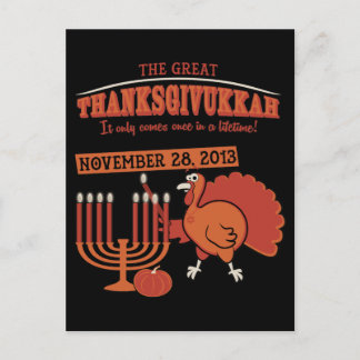 Postal Festiva 'Thanksgivukkah festivo