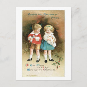 Postal Festiva The Christmas Cheer Children