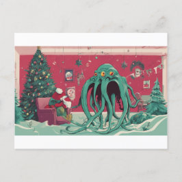 Postal Festiva The Cthulhu Spirits of Christmas
