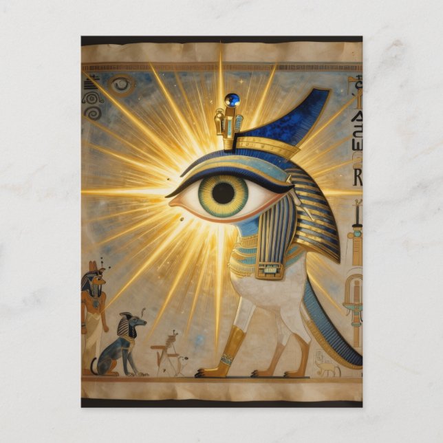 Postal Festiva The Egyptian Eye´6 (Anverso)
