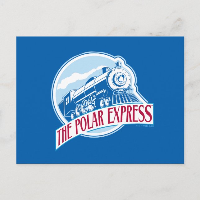 Postal Festiva The Polar Express | Insignia de tren (Anverso)