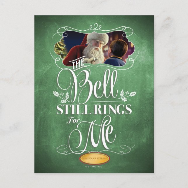 Postal Festiva The Polar Express | "The Bell Still Rings For Me" (Anverso)
