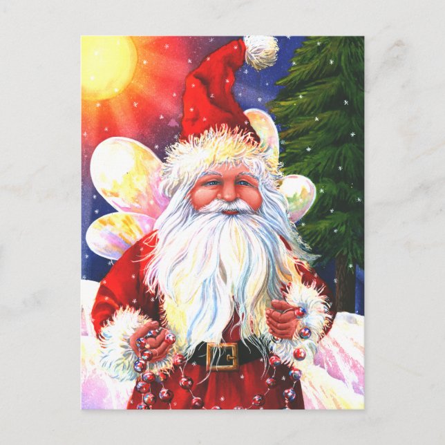 Postal Festiva The Santa Fairy (Anverso)