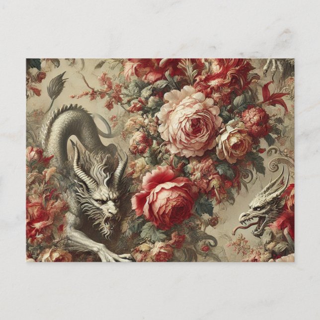 Postal Festiva The Scarlet Thicket - Victoriano gótico (Anverso)