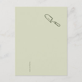 Postal Festiva The Trowel -Botanists Pause- Minimalist