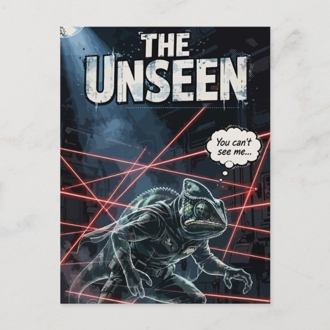 Postal Festiva The Unseen (Anverso)