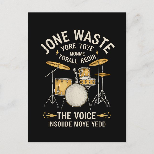 Postal Festiva  The Voice Inside My Head  (Anverso)