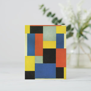 Postal Festiva Theo van Doesburg, Composición XX, 