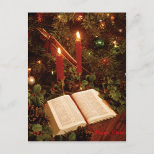 Postal Festiva Tiempo de navidades