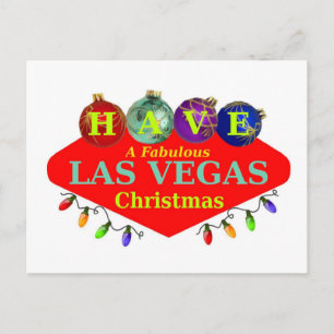 Postal Festiva TIENE UNA Fabulosa Postcarta De Navidades De Las V