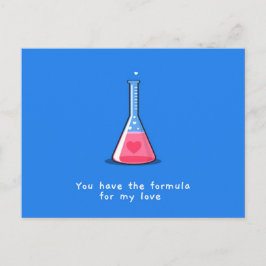 Postal Festiva Tienes La Fórmula Para Mi Amor | Vacaciones