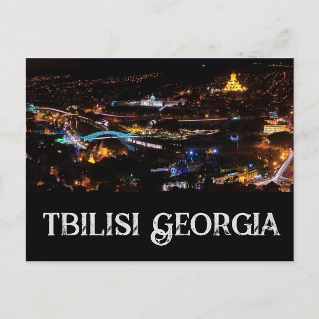 Postal Festiva Tiflis Georgia (Anverso)