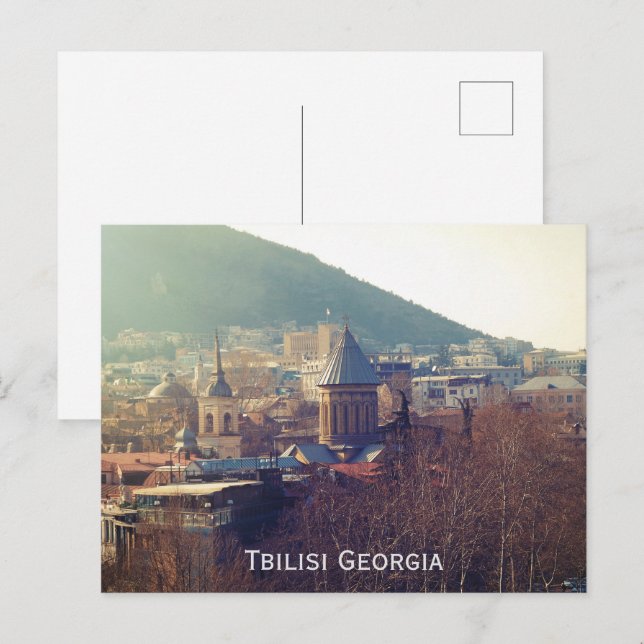 Postal Festiva Tiflis Georgia (Anverso / Reverso)