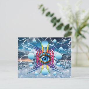 Postal Festiva Tormenta eléctrica