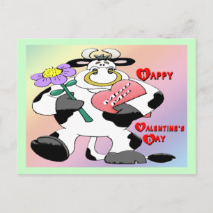 Postal Festiva Toro de San Valentín