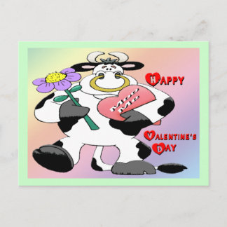 Postal Festiva Toro de San Valentín