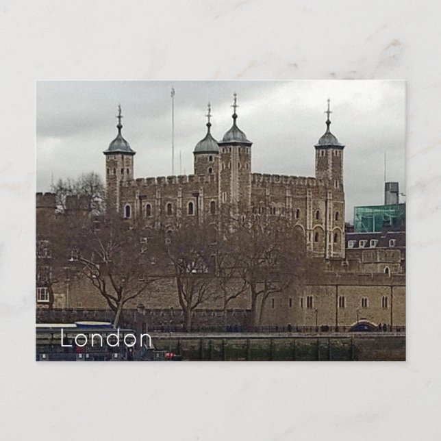 Postal Festiva Torre de Londres (Anverso)