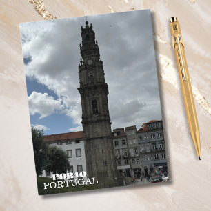 Postal Festiva Torre Hermosa Porto Portugal Fotografía de Viaje