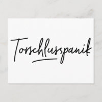 Torschlusspanik, palabra alemana, lengua alemana