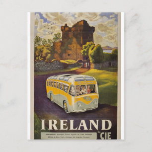 Postal Festiva Tours en autobús por Irlanda con viajes vintage ir
