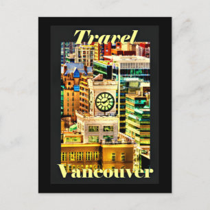 Postal Festiva Travel Vancouver, Columbia Británica