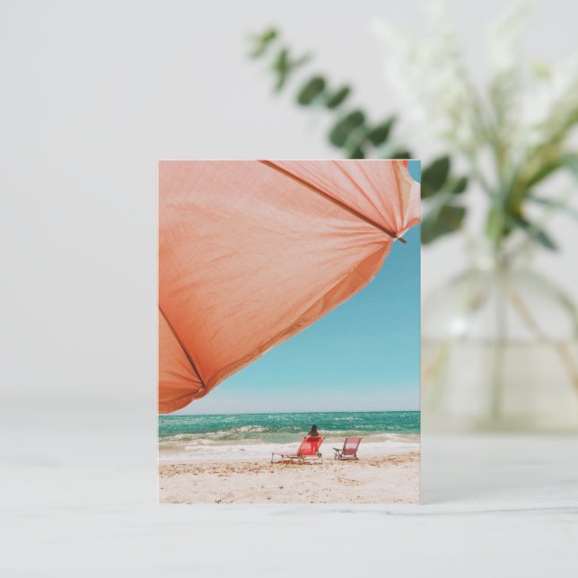 Postal Festiva Trocadero Playa - Marbella - España (Anverso de pie)