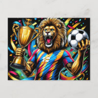 Trofeo de Campeón de Fútbol de Leones Victoria de