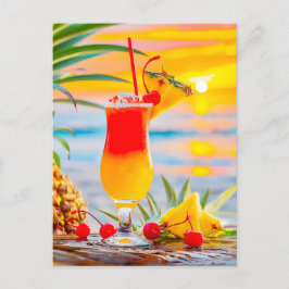 Postal Festiva Tropical Sunrise - Sunset Cocktail