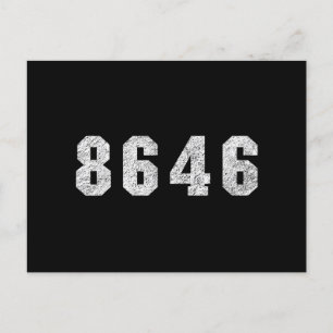 Postal Festiva Trump republicano 86 48