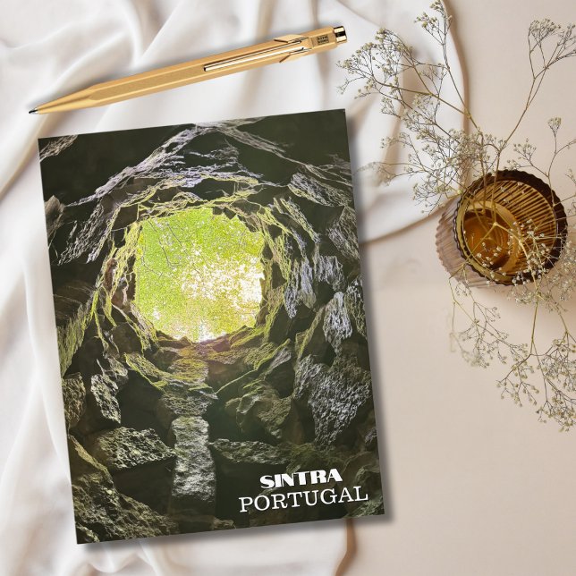 Postal Festiva Túnel secreto, Sintra Portugal,Fotografía de viaje (Subido por el creador)