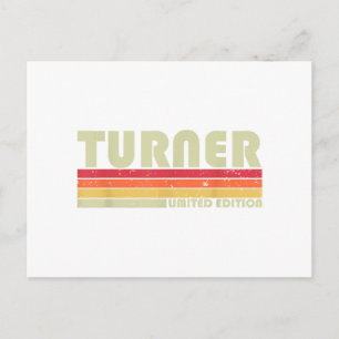 Postal Festiva TURNER Título de trabajo divertido Profesión Cumpl