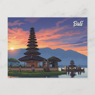 Postal Festiva Ulun Danu Bali Indonesia Travel
