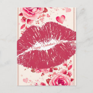 Postal Festiva Un beso para ti en este hermoso día de San Valentí