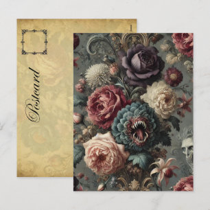 Postal Festiva 🩸 Un Bloom Intimidante - Victoria Gótica