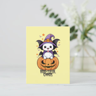 Postal Festiva Un caos espléndido Batallas, Gorras y calabazas