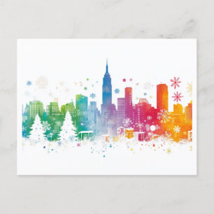 Postal Festiva Un feriado muy neoyorquino - Diseño 1