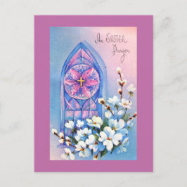Postal Festiva Un rezo de Pascua