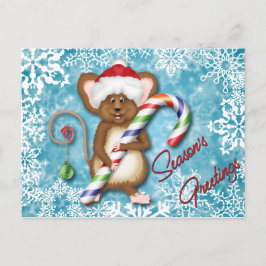 Postal Festiva ¡Un saludo de temporada músculo!