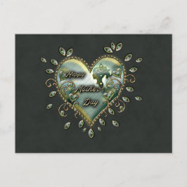 Postal Festiva Un toque de elegancia: Feliz Día de la Madre.