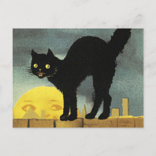 Postal Festiva Una Feliz Halloween