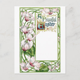 Postal Festiva Una Pascua pacífica