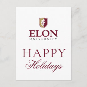 Postal Festiva Universidad de Elon