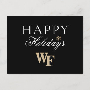 Postal Festiva Universidad de Wake Forest   WF