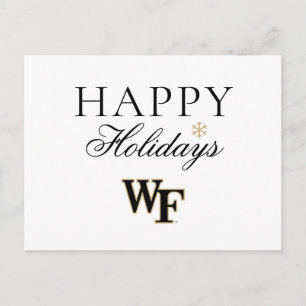 Postal Festiva Universidad de Wake Forest   WF