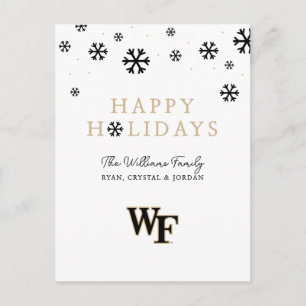 Postal Festiva Universidad de Wake Forest   WF