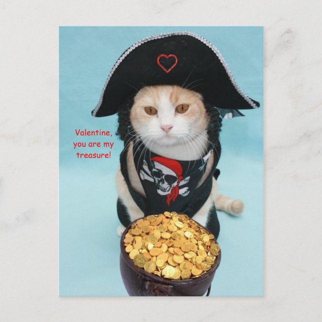 Postal Festiva ¡Usted es mi tesoro! (Anverso)