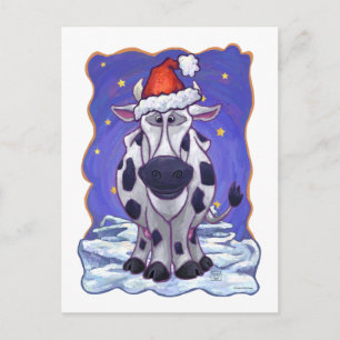 Postal Festiva Vaca festiva