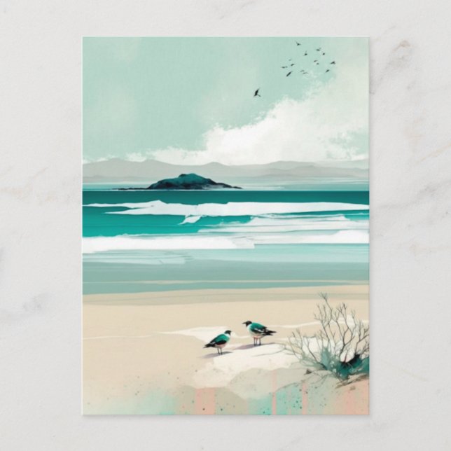 Postal Festiva Vacaciones (Anverso)