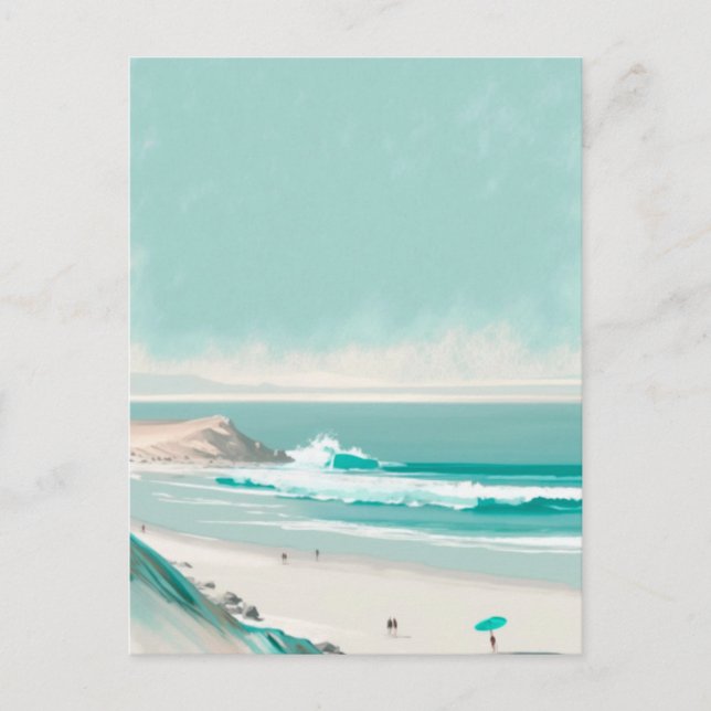 Postal Festiva Vacaciones (Anverso)