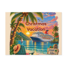 Vacaciones de crucero tropical al atardecer Vibrac